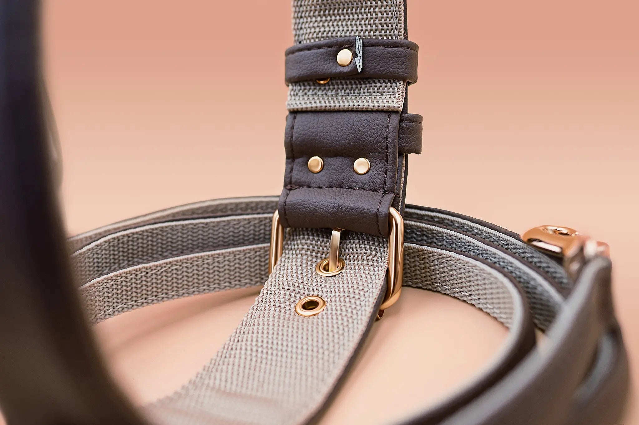 XL / BROWN / PINATEX VEGAN LEATHER Large Breed Dog Collar - BROWN LOVE| Piñatex LARGE DOG COLLARS VEGARI